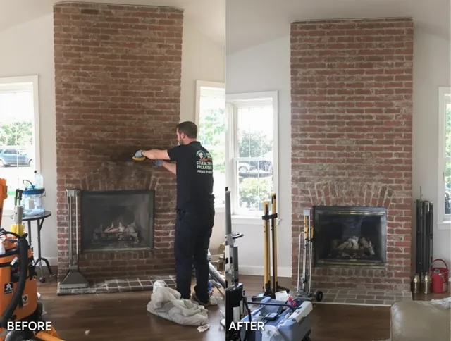 Finished chimney sweeping service by Cleveland Chimney Sweep in Cleveland, OH